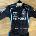 Exclusive Lewis Hamilton's 2020 Go Kart Race Suit Featuring Intricate Embroidery