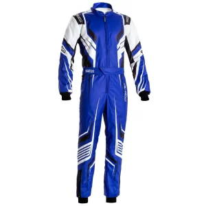 Complying with the CIK FIA homologation standards, style, comfort and performance are stitched into this nifty kart racing suit that is prepared using nylon fabric and incorporates terry cotton lining that wicks away moisture and stretch panels at the back and on arms for comfortable movement during the race.