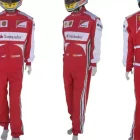 Fernando Alonso's 2013 Racing Suit: An Exquisite Embroidered Masterpiece.