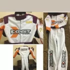 Expressive New Go Kart Race Suit with CIK FIA Level 2 Print