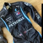 Exclusive Lewis Hamilton's 2020 Go Kart Race Suit Featuring Intricate Embroidery