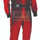 Rev up Your Style with the Red Speed Sublimation Printed Go-Kart Race Suit