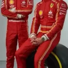 Charles Leclerc and Carlos Sainz Unveil 2024 Ferrari Karting Suits