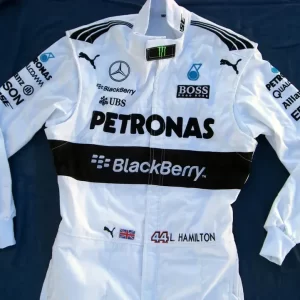 Lewis Hamilton's 2015 AMG Kart Racing Suit, Intricately Embroidered