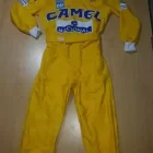 F1 Legend Ayrton Senna Sublimation Printed Go Kart Race Suit