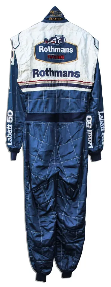 1991 Rothmans Sublimation-Printed Go Kart Race Suit Worn by Jacques Villeneuve