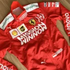 Charles Leclerc's Race Suit from 2019, featuring Mission Winnow Embroidery