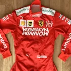 Charles Leclerc's Race Suit from 2019, featuring Mission Winnow Embroidery