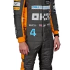 lando norris 2023 printed f1 race suitThe Dynamic Style of Lando Norris: Unveili