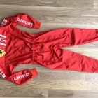 Charles Leclerc's Race Suit from 2019, featuring Mission Winnow Embroidery