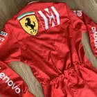 Charles Leclerc's Race Suit from 2019, featuring Mission Winnow Embroidery