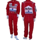 Ayrton Senna's Iconic 1991 F1 Embroidered Patched Go-Kart Racing Suit.