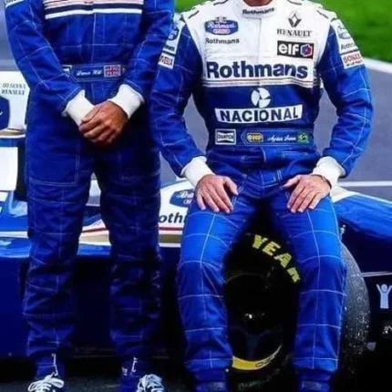 Ayrton Senna 1994 Embroidered patches F1 Racing Suit - Image 4