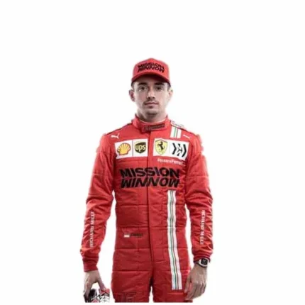 2021 Charles Leclerc Ferrari F1 Race Suit - Image 2