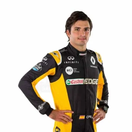 Carlos Sainz Renault 2017 F1 Race Suit USA GP - Image 2