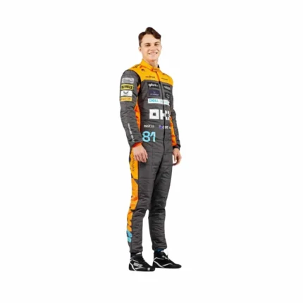 2023 New Oscar Piastri Race Suit Team McLaren F1 - Image 2
