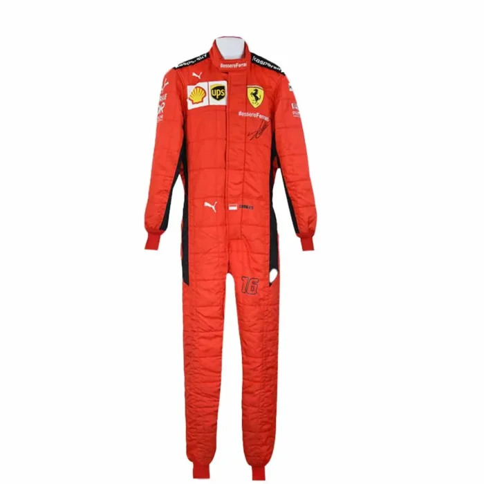 2020 Charles Leclerc Ferrari F1 Race Suit