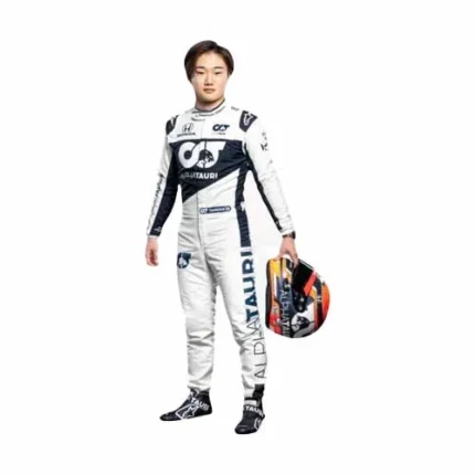 2021 Yuki Tsunoda Rookie Season AlphaTauri F1 Suit