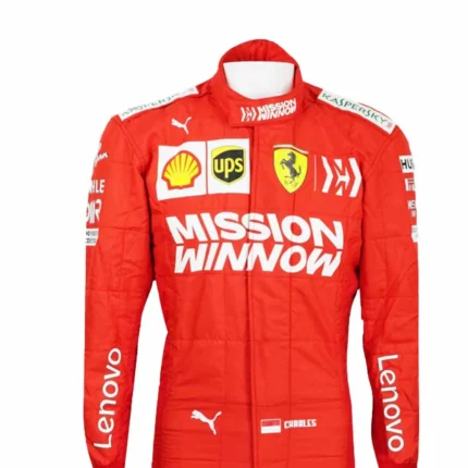 2019 Charles Leclerc Ferrari F1 Race Suit