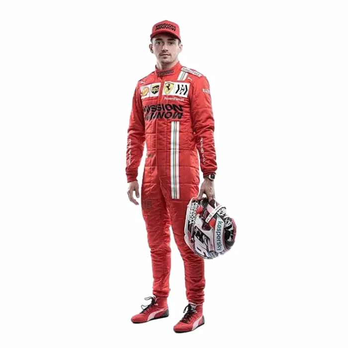 2021 Charles Leclerc Ferrari F1 Race Suit