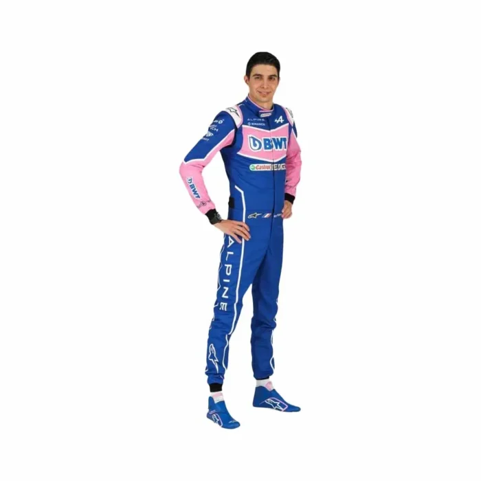 Esteban Ocon 2022 BWT Team Alpine Racing Suit F1 Team