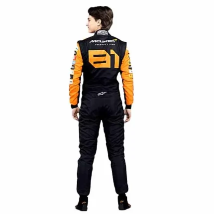 Excellent 2024 Oscar Piastri Mclaren F1 Race Suit - Image 2