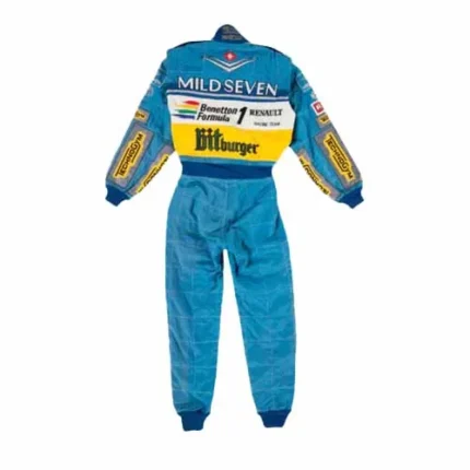 Michael Schumacher BitBurger Embroidered patches 1995 F1 Race Suit - Image 2