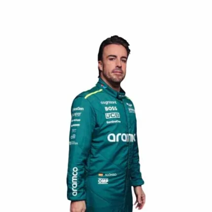 Fernando Alonso 2024 Race Suit Aston Martin F1 - Image 3