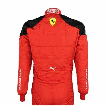 2023 Carlos Sainz Race Scuderia Ferrari F1 Race Suit - Image 3