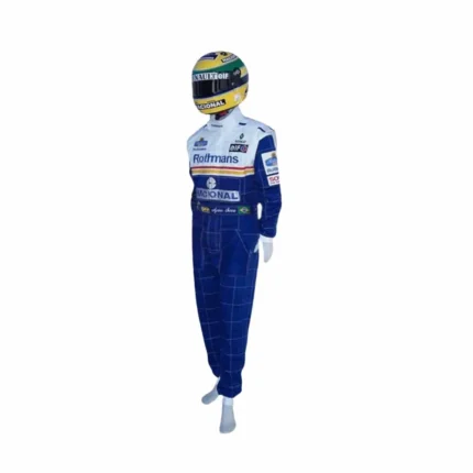 Ayrton Senna 1994 Embroidered patches F1 Racing Suit - Image 2
