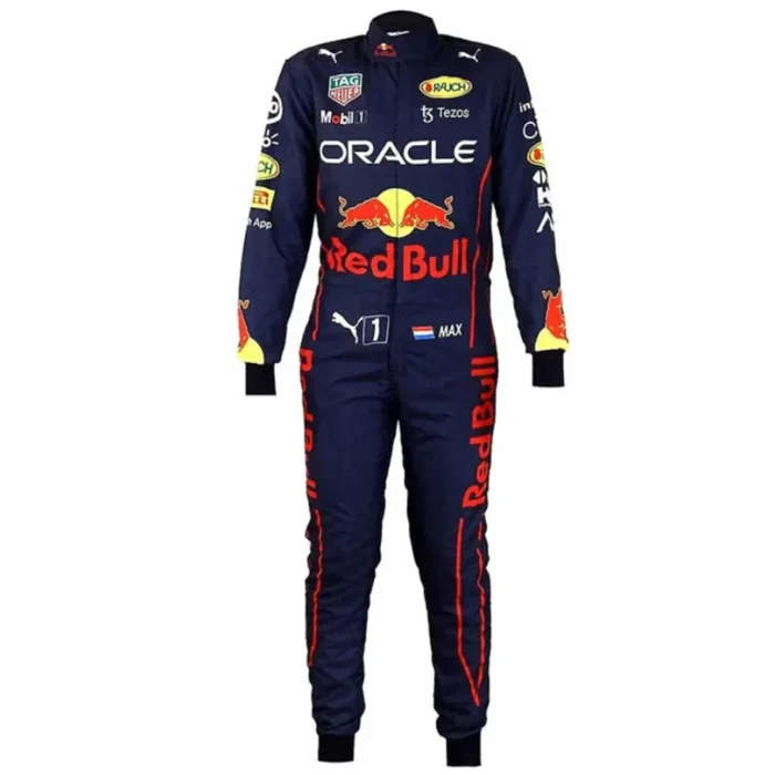 Max Verstappen 2022 Redbull Racing Honda Replica F1 Race Suit