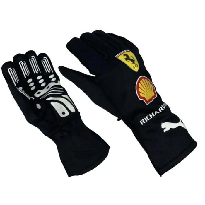 Charles Leclerc 2022 Replica Racing Gloves
