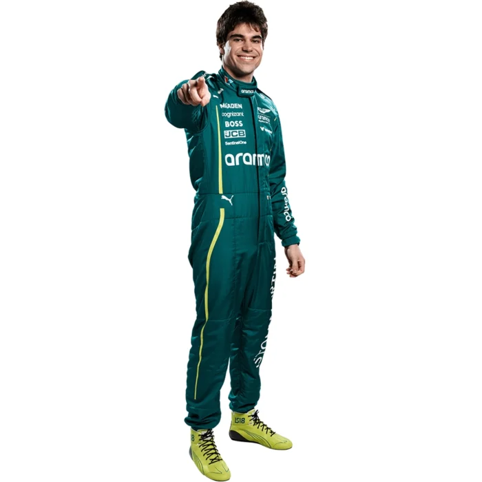 Lance Stroll 2025 Aston Martin F1 Race Suit